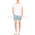 Custom summer beach Elastic waist lace-up denim jeans shorts for men
swim shorts